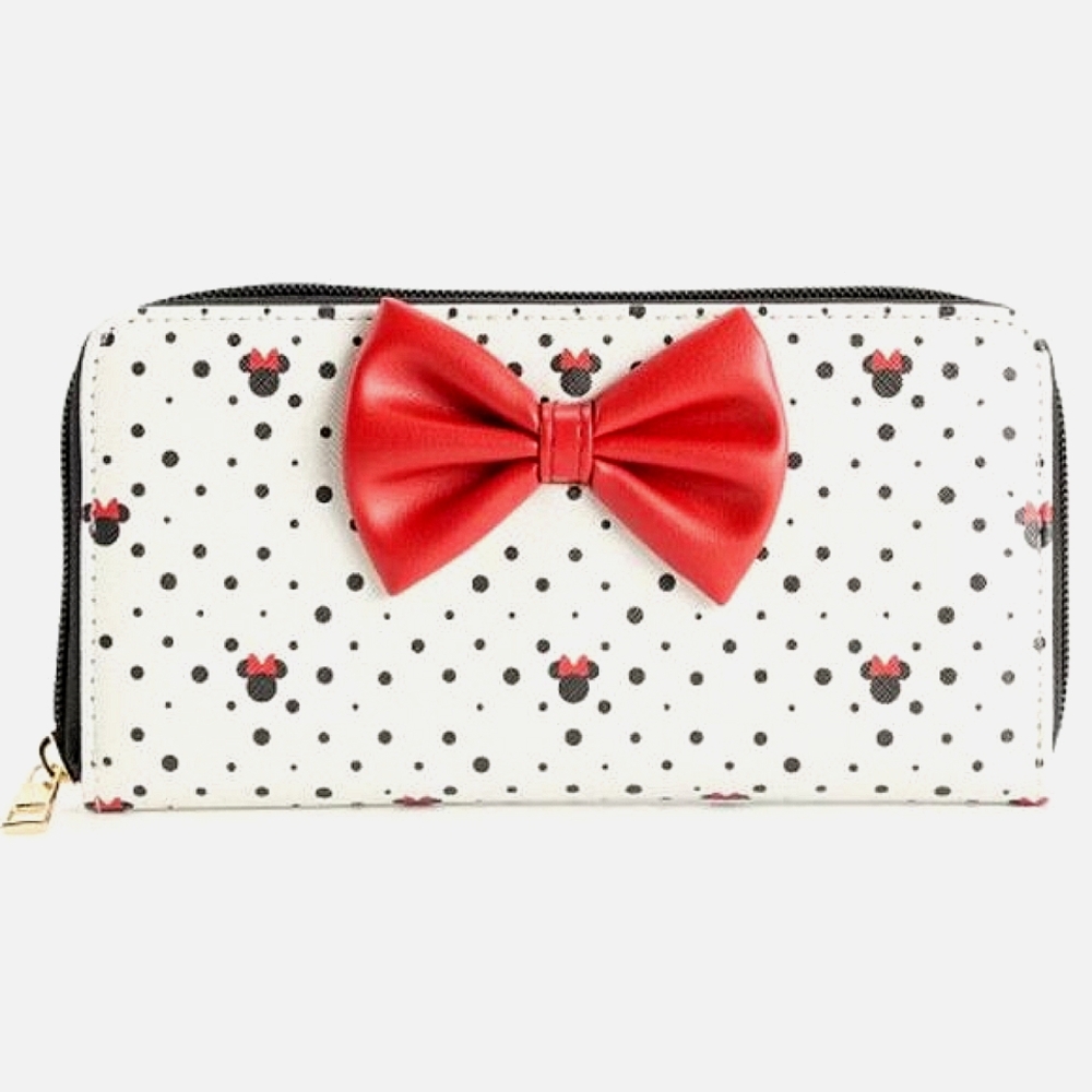 NWT! Disney Minnie Mouse Bow Zip Wallet for women